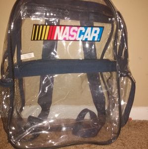 Clear Nascar backpack